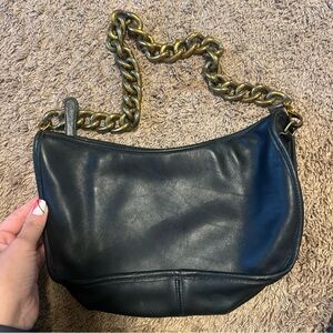 Coach Black Leather Interior